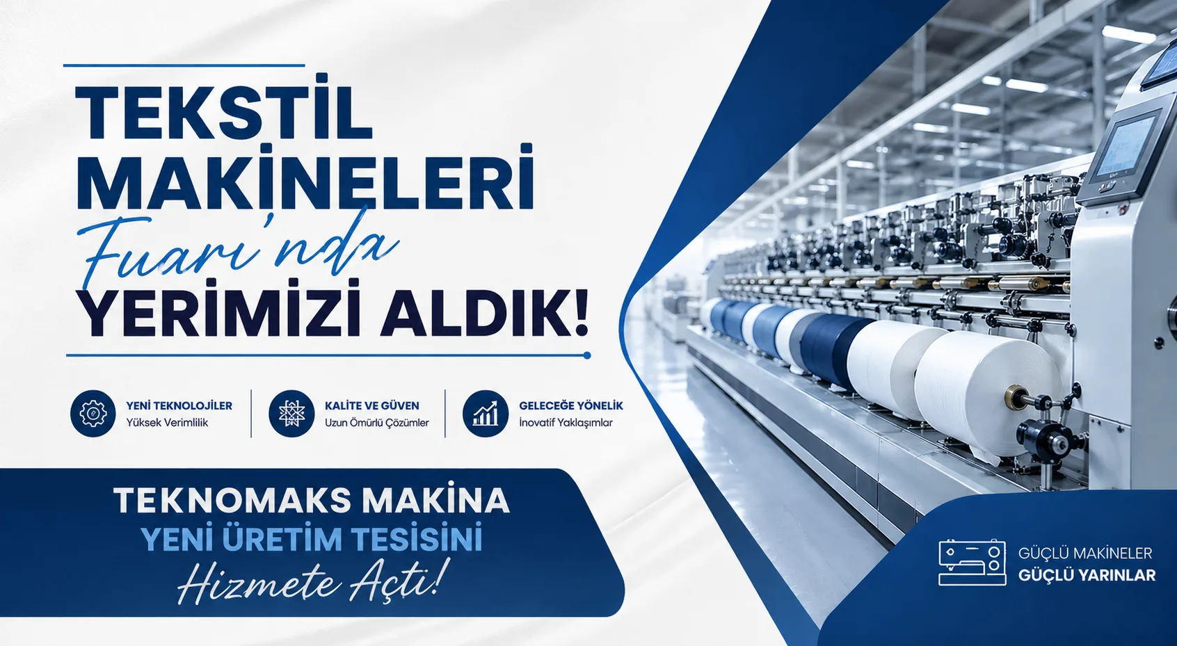 We Took Our Place at the Textile Machinery Fair