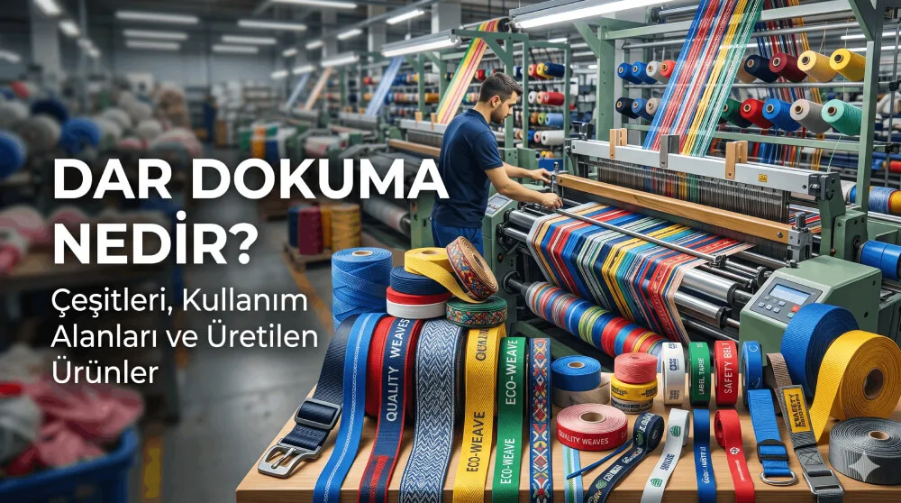 What Is Narrow Fabric? Types & Uses | Teknomaks Makina